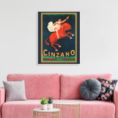 Cinzano Vermouth Torino Leinwanddruck (Insitu (Wohnzimmer))
