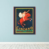 Cinzano Vermouth Torino Leinwanddruck (Insitu (Holzboden))