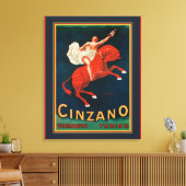 Cinzano Vermouth Torino Leinwanddruck (Insitu (Wohnzimmer))