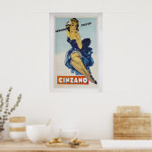 Cinzano  Vintage Advertising Poster 1 (Küche)