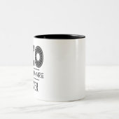CIO Personalisiert Gift Chief Information Officer Zweifarbige Tasse (Mittel)