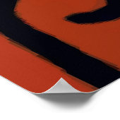 Cioccolata, italienische heiße Schokolade Poster (Ecke)