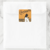 Cioccolato Suchard Quadratischer Aufkleber (Tasche)