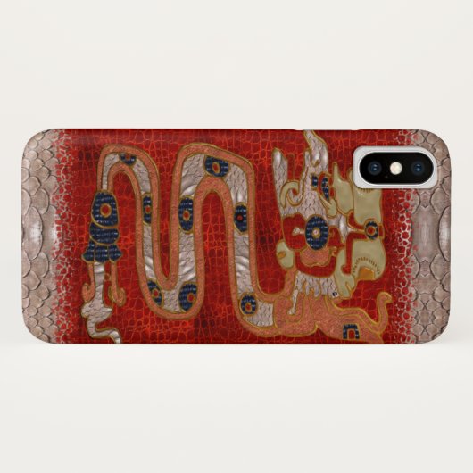 Cipacti Mayan Case-Mate iPhone Hülle (Rückseite (Horizontal))
