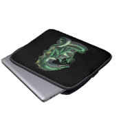 CipactliAztec Mythology Creature Cipactli Laptopschutzhülle (Vorne Knopf)