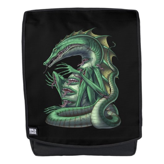 CipactliAztec Mythology Creature Cipactli Rucksack (Vorderseite)