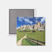 Cir group aus Gröden Pass Magnet (Vorderseite/Rückseite)