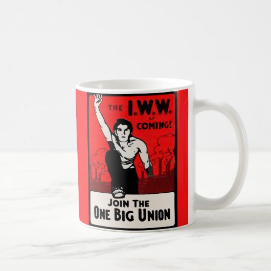 circa 1905 IWW kommt Kaffeetasse (Rechts)