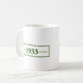 circa 1933 kaffeetasse (Vorderseite Links)