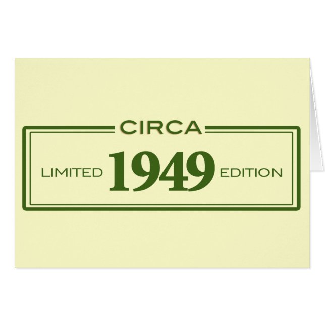 circa 1949 (Vorderseite (Horizontal))