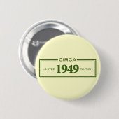 circa 1949 button (Vorne & Hinten)