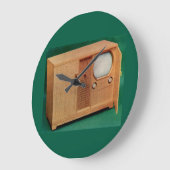 Circa 1951 TV-Set Dänisch Moderne Nr. 2 Große Wanduhr (Winkel)