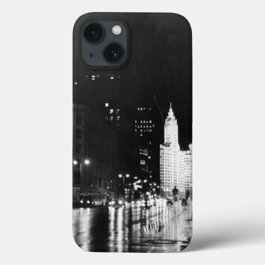 Circa 1954: A view down Michigan Avenue Case-Mate iPhone Hülle (Rückseite)