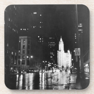circa 1954: Eine Ansicht unten Michigan-Allee Untersetzer