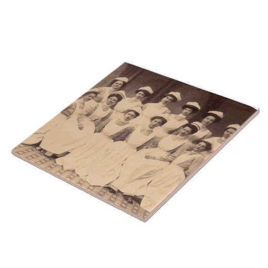 circa Krankenpflegeschulabsolvent 1914 Fliese (Seite)