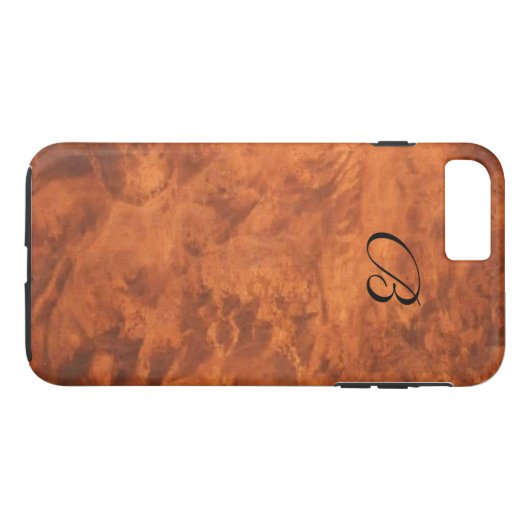 Circassian Walnut Burl iPhone7 Plus case*monogramm Case-Mate iPhone Hülle (Rückseite (Horizontal))