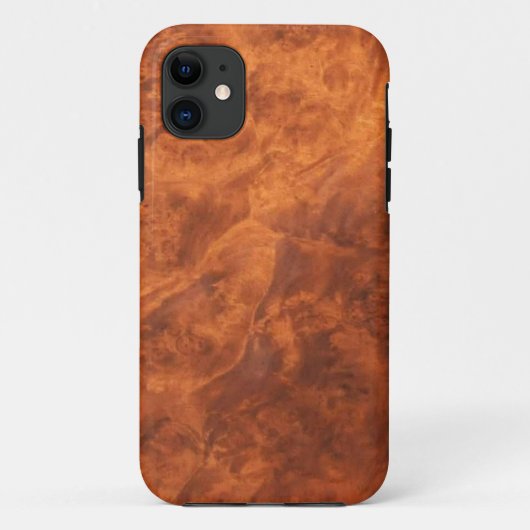 Circassian Walnut Burl iPhone 11 Fall Case-Mate iPhone Hülle (Rückseite)