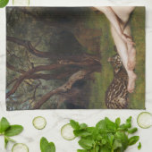 Circe (Beautiful Divine Woman) (by John Collier) Geschirrtuch (Gefaltet)