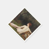 Circe (Beautiful Divine Woman) (by John Collier) Serviette (Ecke)