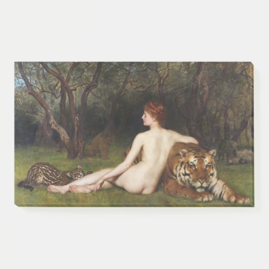 Circe (Beautiful Magical Woman) (by John Collier) Post-it Klebezettel (Vorderseite)