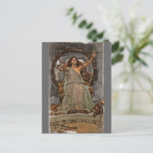 Circe bietet Cup für Ulysses an Postkarte (Stehend Vorderseite)