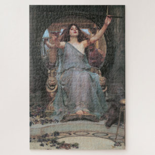 Circe bietet Ulysses einen Becher an Waterhouse Puzzle