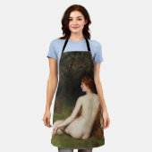 Circe (Frau Mit Wilden Katzen) (von John Collier) Schürze (Getragen)