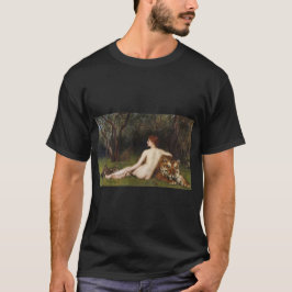 Circe (Goddess & Dangerous Cats) (by John Collier) T-Shirt
