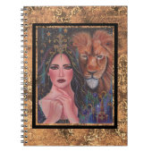Circe goddess Stretched Canvas Print by Renee Notizblock (Vorderseite)