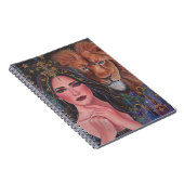 Circe goddess Stretched Canvas Print by Renee Notizblock (Rechte Seite)