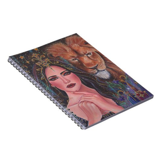 Circe goddess Stretched Canvas Print by Renee Notizblock (Rechte Seite)