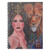 Circe goddess Stretched Canvas Print by Renee Notizblock (Vorderseite)