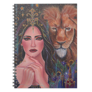 Circe goddess Stretched Canvas Print by Renee Notizblock