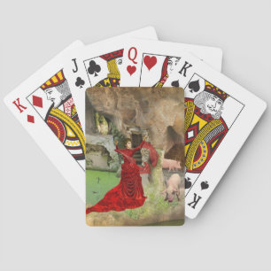 Circe in der Quinta da Regaleira Spielkarten