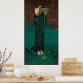 Circe Invidiosa (1892) von John William Waterhouse Poster (Küche)