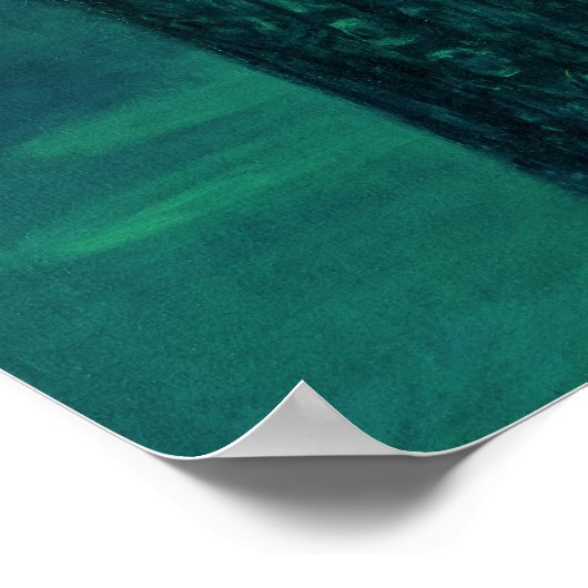 Circe Invidiosa, 1892 von John William Waterhouse Poster (Ecke)