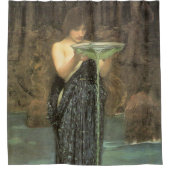 Circe Invidiosa by J W Waterhouse 1892 Duschvorhang (Vorderseite)