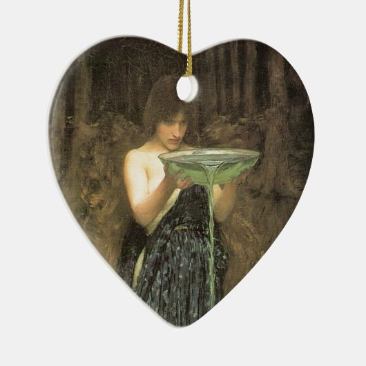 Circe Invidiosa by J W Waterhouse 1892 Keramik Ornament (Rechts)