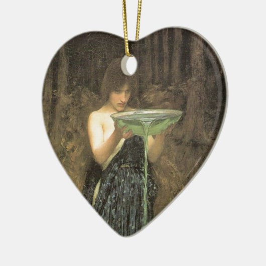 Circe Invidiosa by J W Waterhouse 1892 Keramik Ornament (Links)