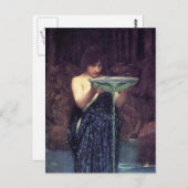 Circe Invidiosa - Circe mit einem Ponseive Bowl Postkarte (Vorne/Hinten)