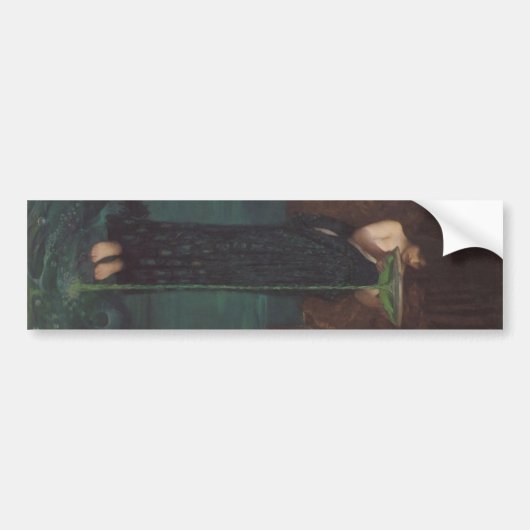 Circe Invidiosa durch John William Waterhouse Autoaufkleber (Vorne)