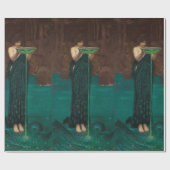 Circe Invidiosa John William Waterhouse Geschenkpapier (Flach)