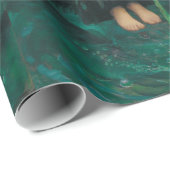 Circe Invidiosa John William Waterhouse Geschenkpapier (Rolleneckpunkt)