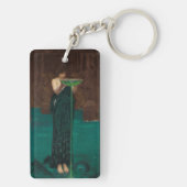 Circe Invidiosa John William Waterhouse Schlüsselanhänger (Rückseite)
