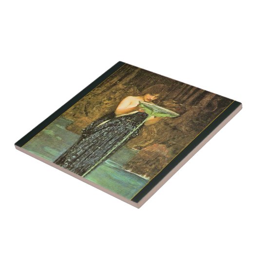 Circe Invidiosa Keramik vor Raphaelit Fliese (Seite)