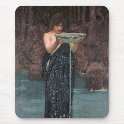 Circe Invidiosa (klassische griechische Mythologie Mousepad (Vorne)