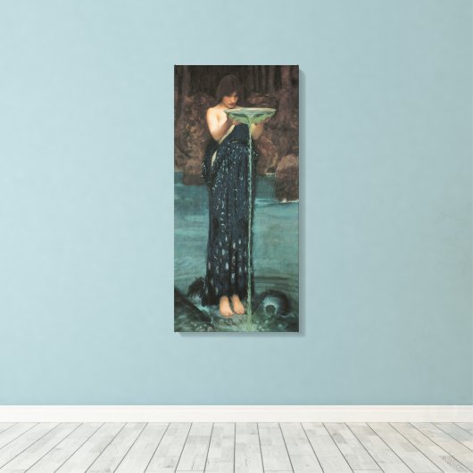 Circe Invidiosa Leinwanddruck (Insitu (Holzboden))