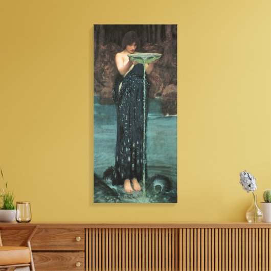 Circe Invidiosa Leinwanddruck (Insitu (Wohnzimmer))