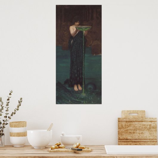 Circe Invidiosa Poster (Küche)