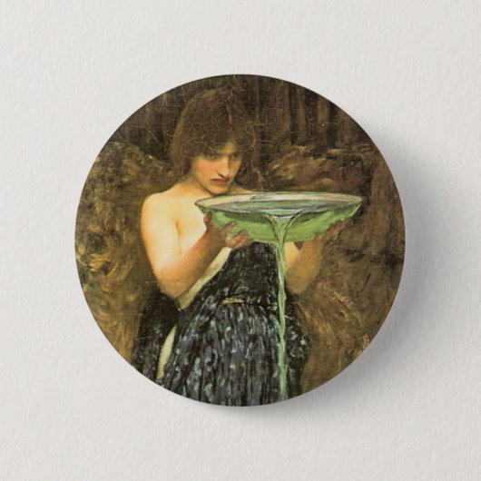 Circe Invidiosa von John William Waterhouse Button (Vorderseite)
